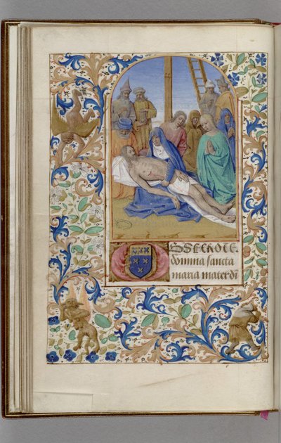 Pietàs Timebog, 1450-1499 af Jean Fouquet