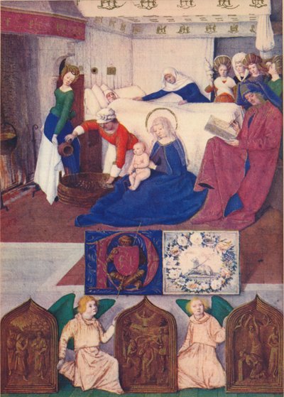 Johannes Døberens fødsel, c1455, 1939 af Jean Fouquet