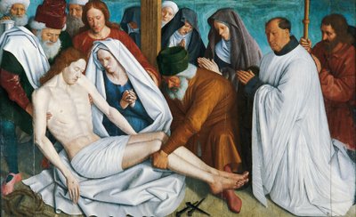 Pietaen af Jean Fouquet (ca 1415 - ca 1481), tempera på træ af Jean Fouquet