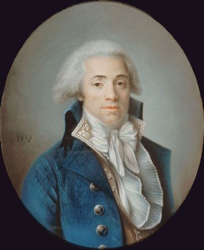 Portræt af Bertrand Barère de Vieuzac 1755-1841. af Jean Francois Garneray