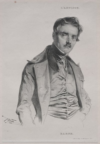 Antoine-Louis Barye. af Jean Francois Gigoux