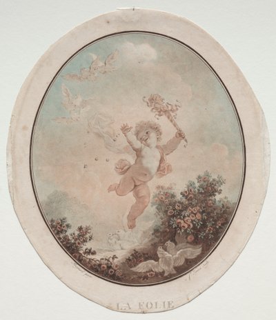 Dårskab, 1777. af Jean Francois Janinet