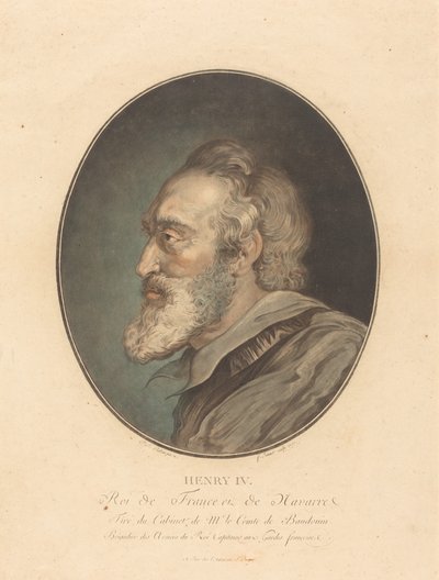 Henrik IV, 1777. af Jean Francois Janinet