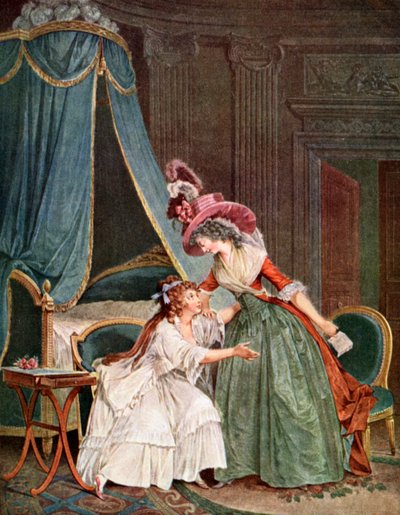 LIndiscretion, 1788, 1929 af Jean Francois Janinet