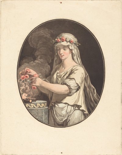 Den unge vestal. af Jean Francois Janinet