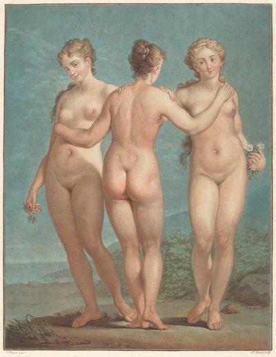 De tre nåder. af Jean Francois Janinet