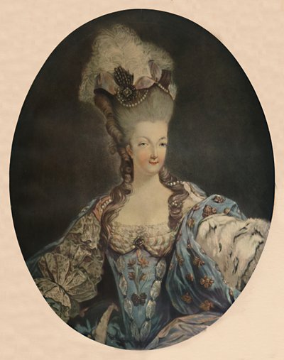 Marie Antoinette, dronning af Frankrig, 1777, 1913 af Jean Francois Janinet
