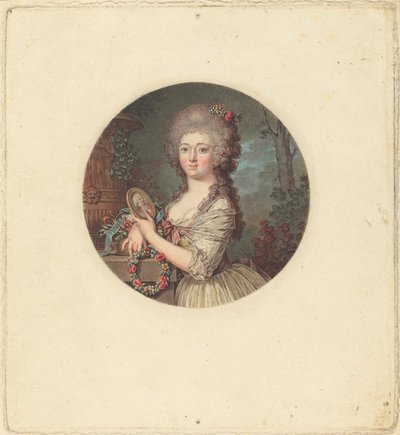 Portræt af en ung prinsesse af Jean Francois Janinet