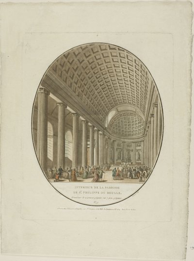 S. Philippe du Rouk, Paris af Jean Francois Janinet