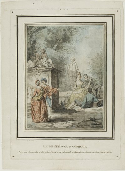 Det komiske stævne af Jean Francois Janinet