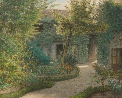 Théodore Rousseaus hus i Barbizon af Jean Francois Millet