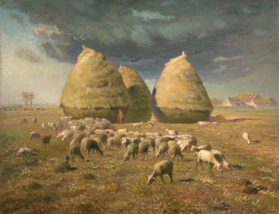 Høstakke: Efterår, ca. 1874. af Jean Francois Millet