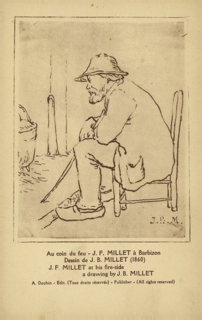 Jean-Francois Millet, fransk maler af Jean Francois Millet