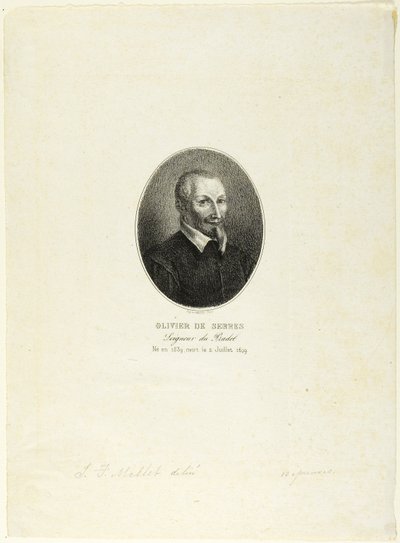 Olivier de Serres af Jean Francois Millet
