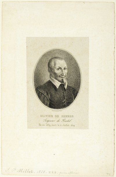 Olivier de Serres af Jean Francois Millet