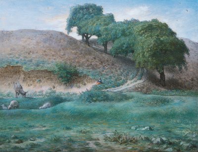 Sti med kastanjetræer nær Cusset af Jean Francois Millet