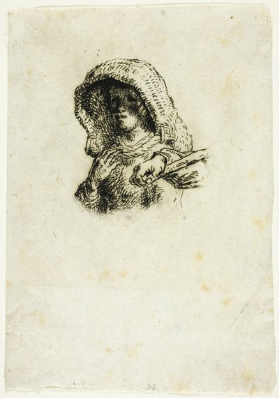 Bønder går på arbejde af Jean-Francois Millet