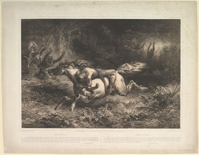 Simon Butler Indian Trails, vol. II, 1852. af Jean Francois Millet