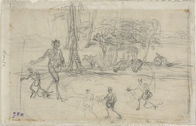 Djævelen såning af Jean Francois Millet