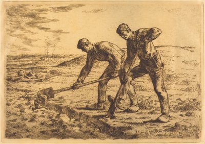 Diggers (Les becheurs) af Jean Francois Millet