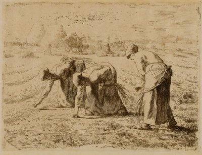 Gleanerne af Jean Francois Millet