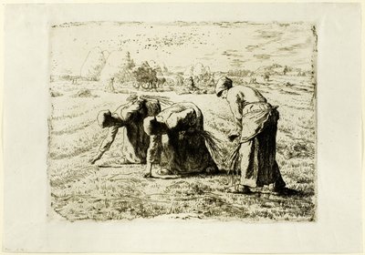 Gleanerne af Jean Francois Millet