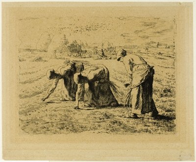 Gleanerne af Jean-Francois Millet