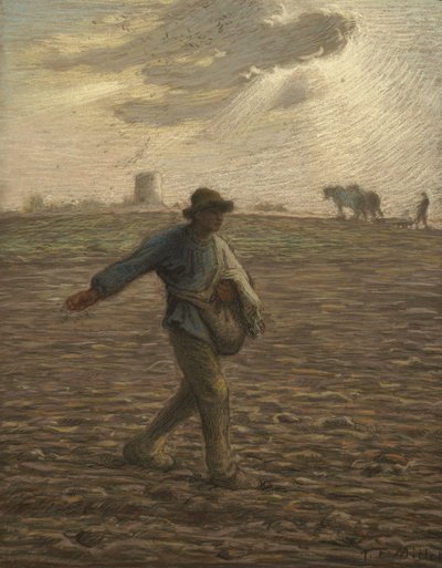 Såmanden, ca. 1865 af Jean Francois Millet