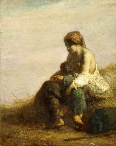 Vandrerne, af Jean Francois Millet
