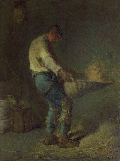 Vinderen (bræt) af Jean Francois Millet