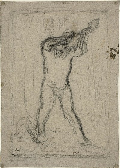 Træhuggeren af Jean-Francois Millet