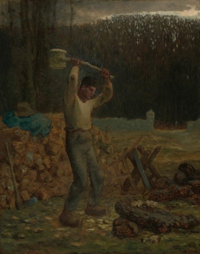 Skovhuggeren, 185866. af Jean Francois Millet