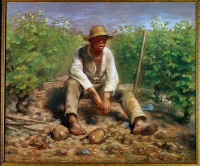 Vinmageren Maleri af Jean Francois Millet (1814-1875) 1800-tallet Haag. Rijksmuseum af Jean Francois Millet
