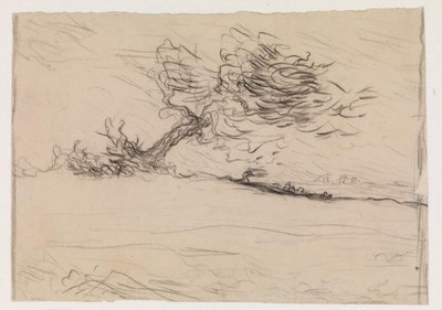 Vindstødet af Jean Francois Millet