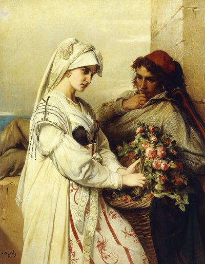 Idyll, 1864 af Jean Francois Portaels