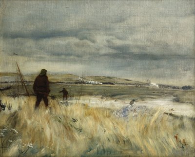 bretonske fiskere; Bretonske fiskere, af Jean Francois Raffaelli