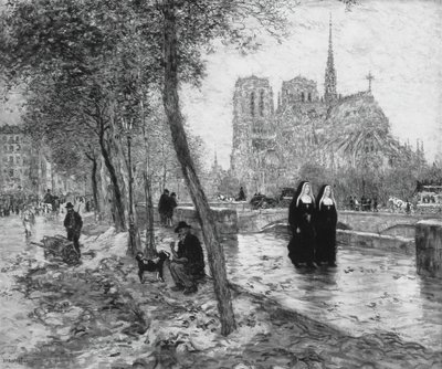 Vor Frue af Paris, 189095. af Jean Francois Raffaelli