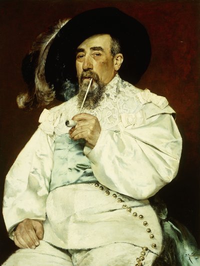 Portræt af en gentleman, 1876 af Jean Francois Raffaelli