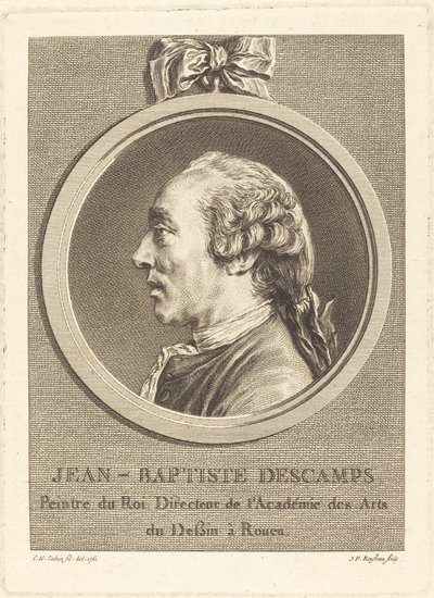 Jean-Baptiste Descamps af Jean Francois Rousseau