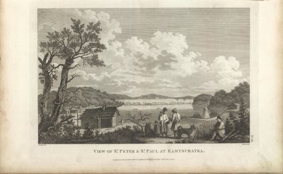 Udsigt over Petropavlovsk havn, 1780