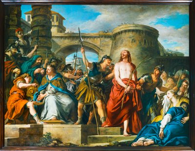 Le Christ devant Pilate - Kristus foran Pilatus ... af Jean François de Troy