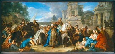 Mordekais triumf ... af Jean François de Troy