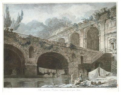 La Villa Madama af Jean Francois Janinet