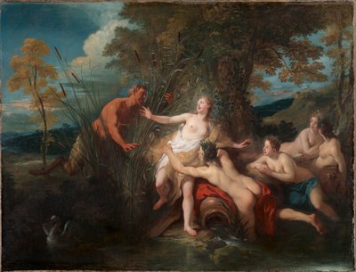 Pan og Syrinx af Jean François de Troy