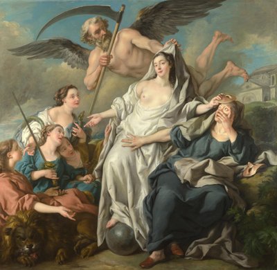 Tiden afslører sandheden, 1733 af Jean François de Troy