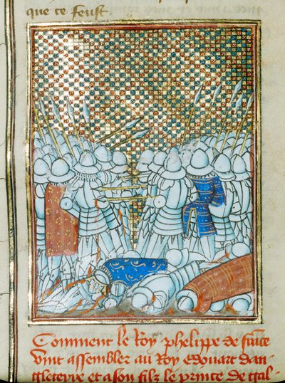 Slaget ved Crecy ... af Jean Froissart