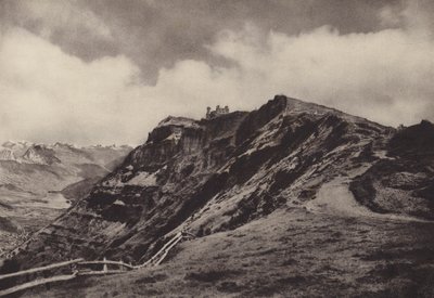 Rigi Kulm, hotel på toppen (s/h foto) af Jean Gaberell