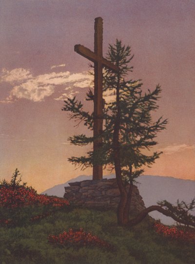 Schweiz: Alpine Peace (farvefoto) af Jean Gaberell