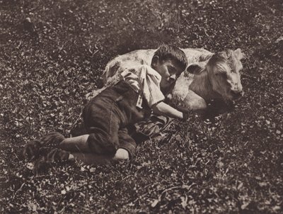 Schweiz: Siesta (s/h foto) af Jean Gaberell