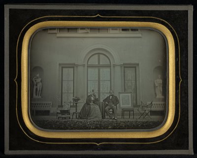 Jean-Gabriel og Anne-Charlotte-Adélaide Eynard af Jean Gabriel Eynard